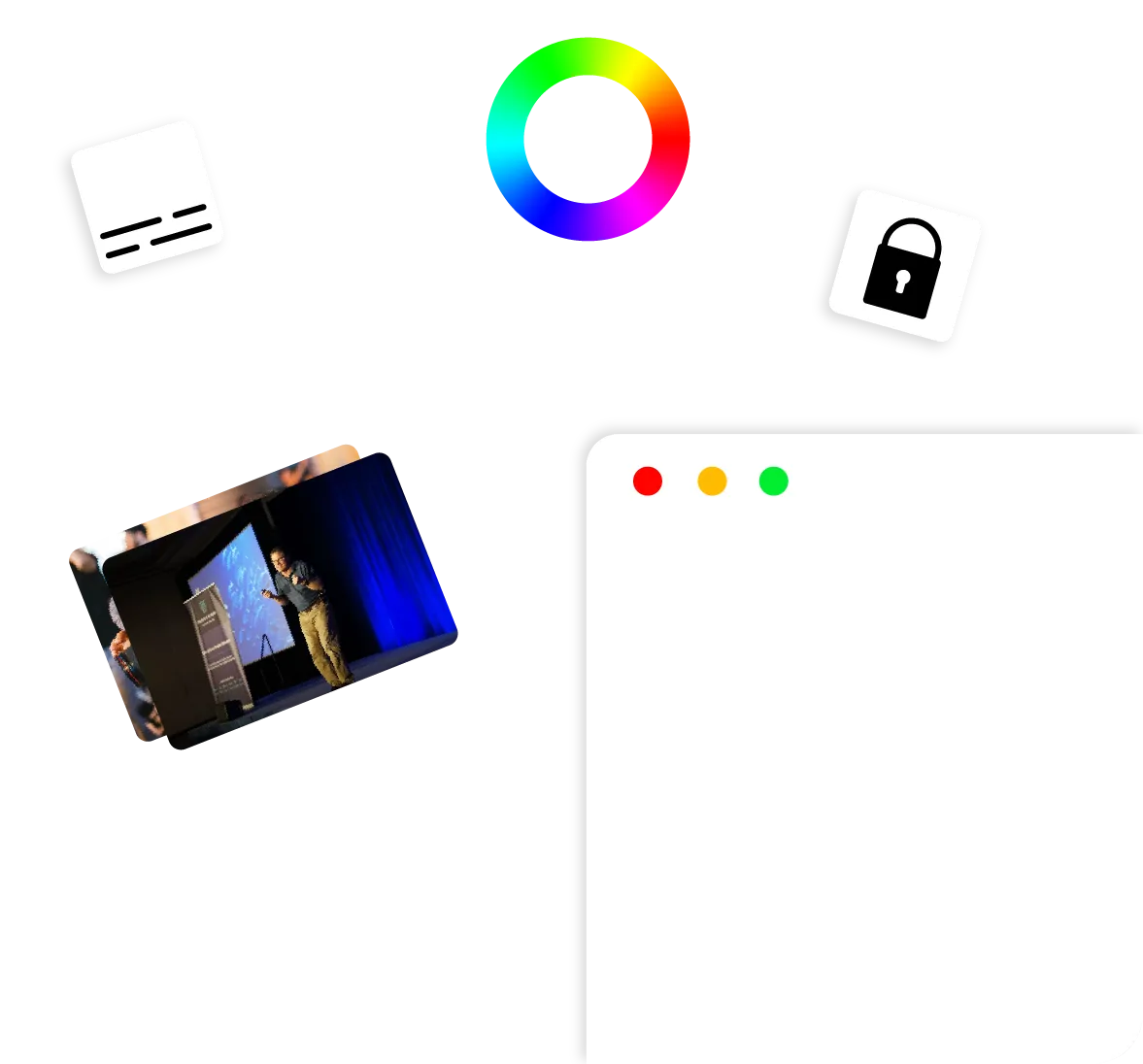 Several delegated video libraries inside one platform