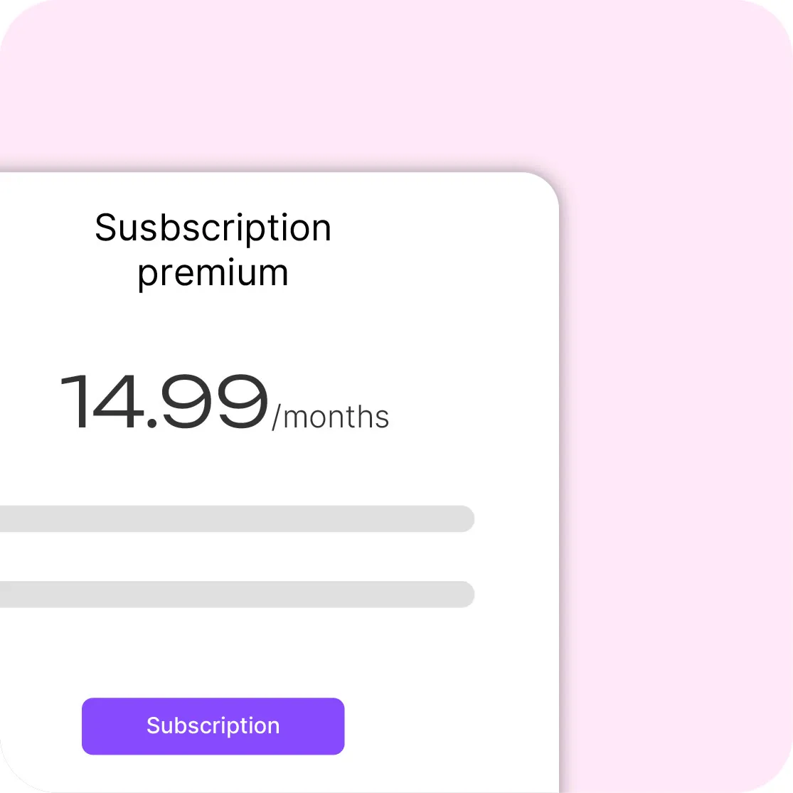 Paramètres de monétisation Videas Channels avec options d'achat, de location et d'abonnement