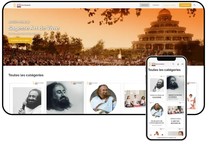 plateforme VOD de Art de vivre