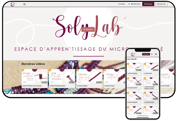 plateforme VOD de Solylab