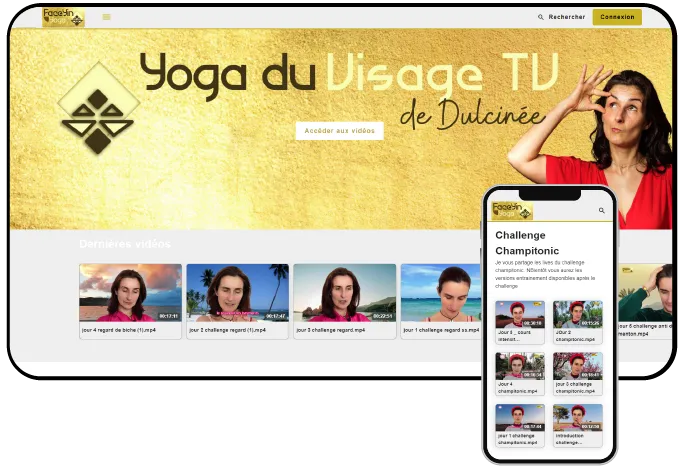 plateforme VOD de Yoga by Dulcinee