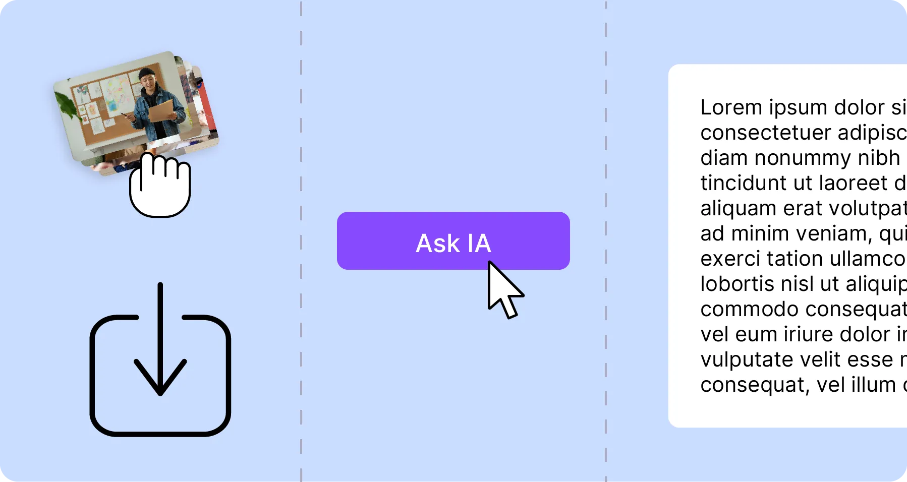 Video transcription in 3 steps