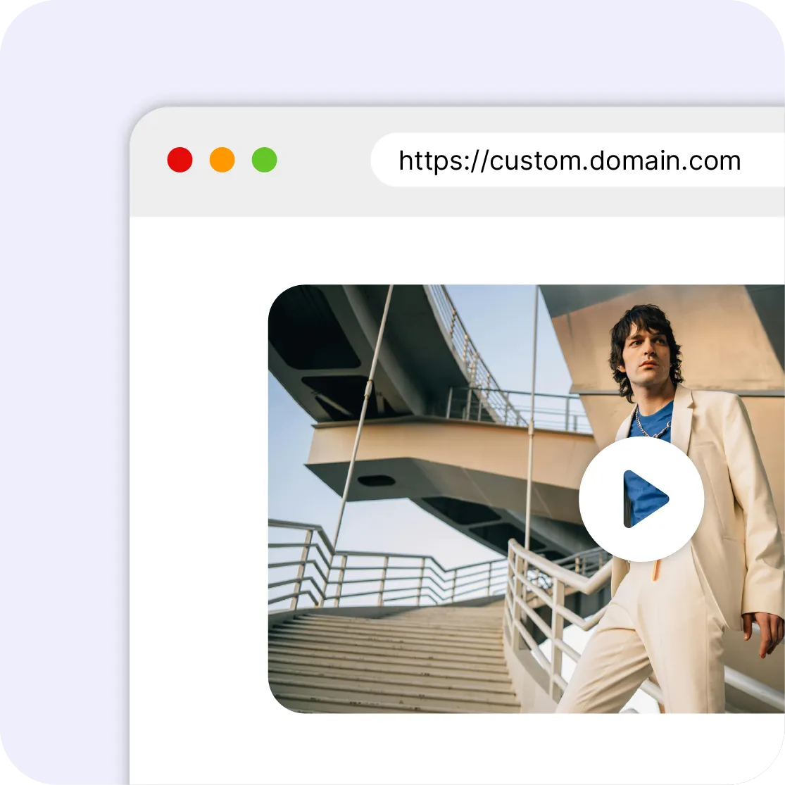 Video end screen without suggested videos keeping visitors on your site