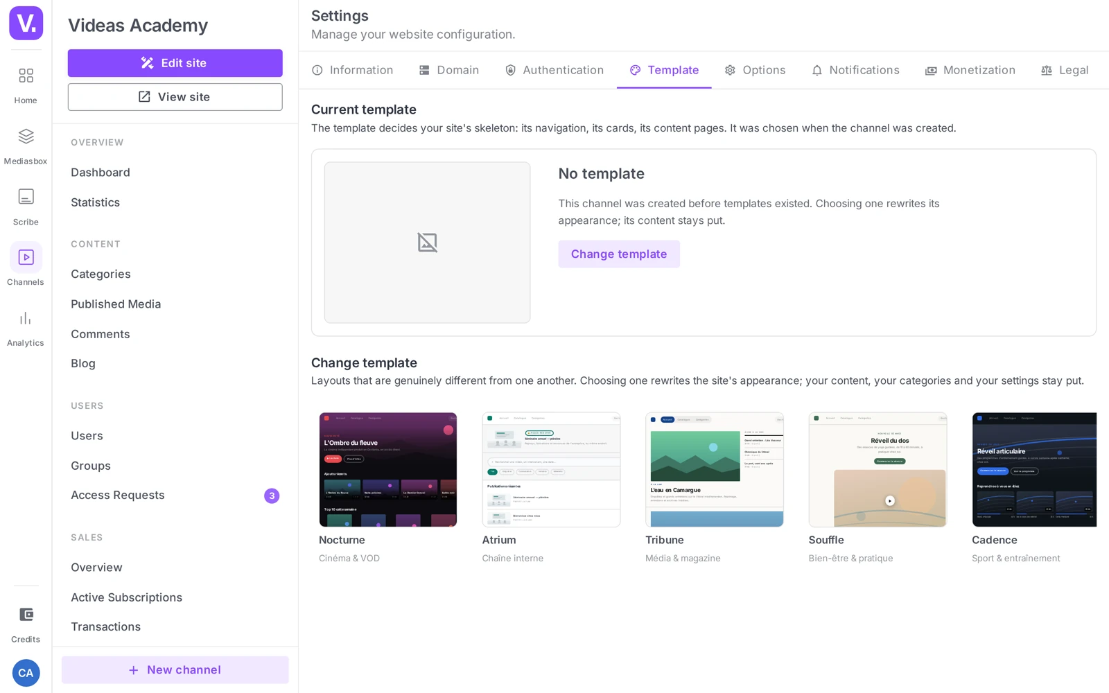 the Code tab with the Custom CSS field