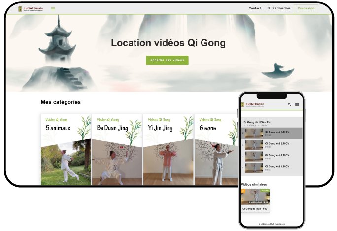 plateforme VOD d'Institut Huaxia