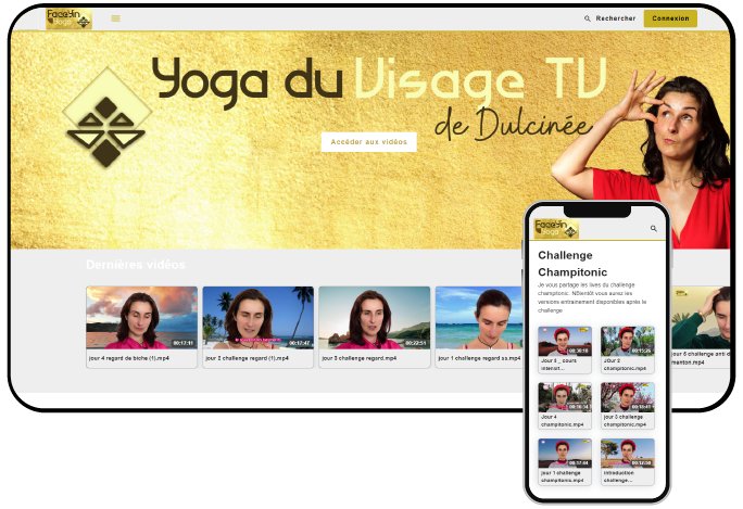plateforme VOD de Yoga by Dulcinee