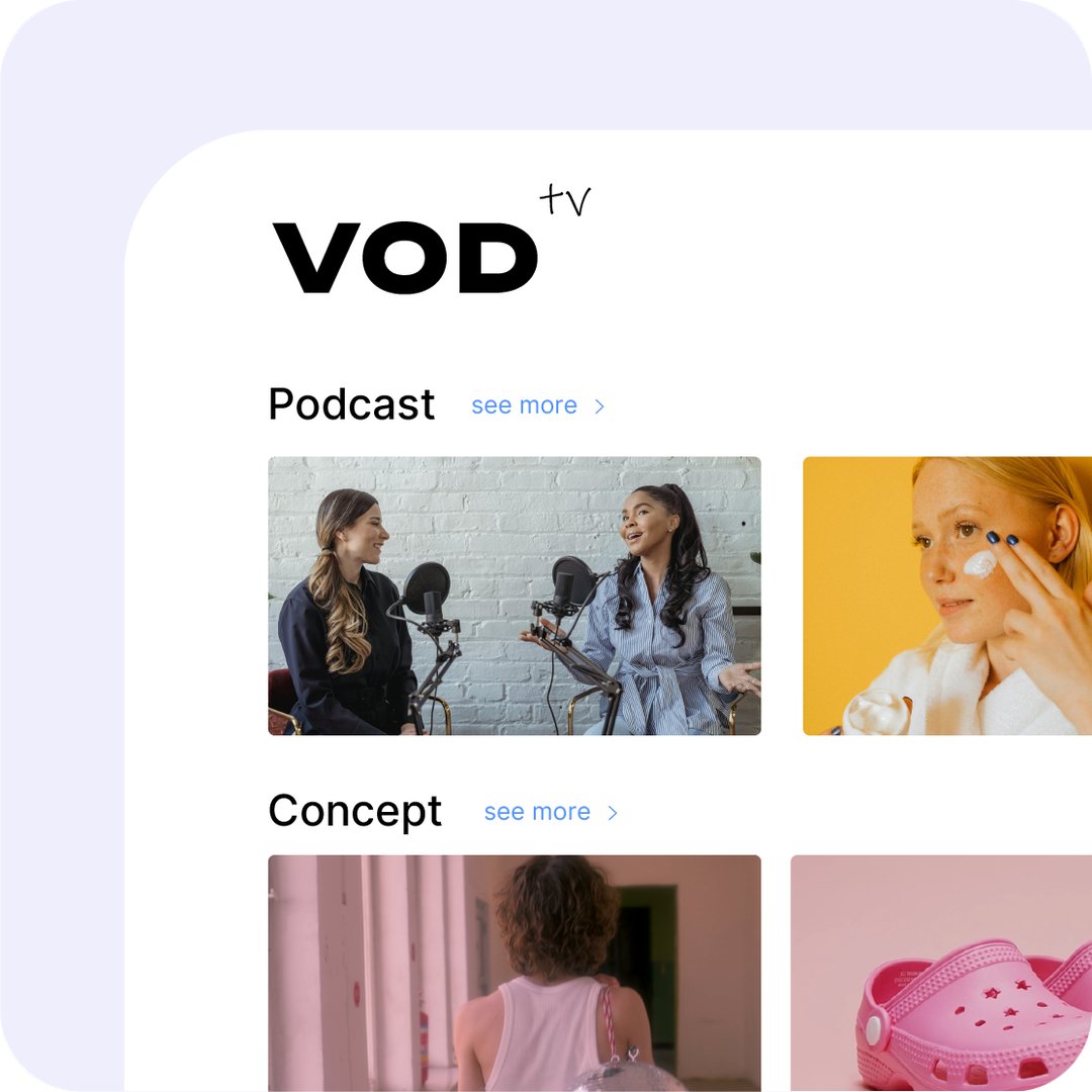 Illustration de démarrage rapide pour lancer une plateforme VOD sans frais initiaux
