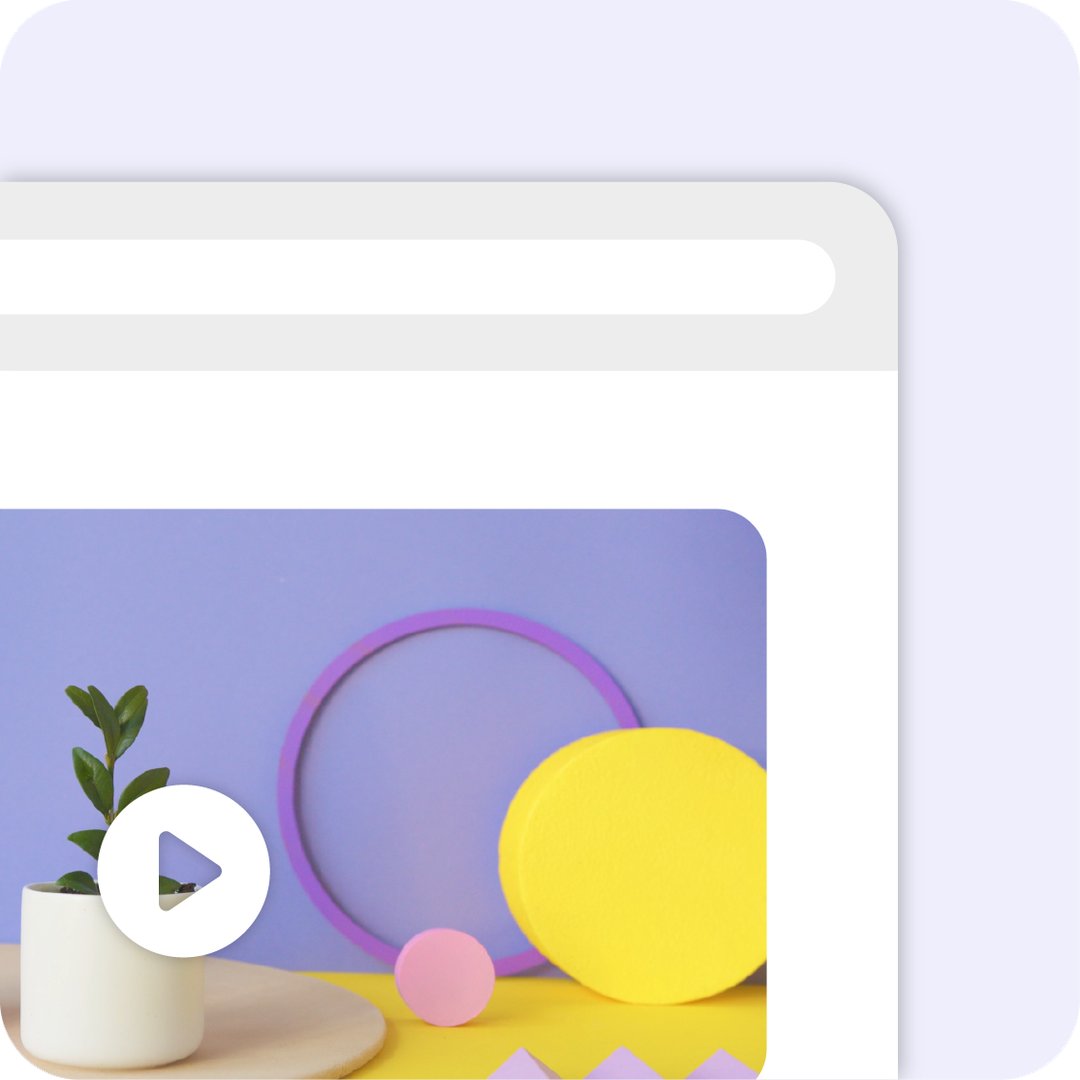 Lecteur vidéo sans cookies intégré sur un site web sans bandeau de consentement