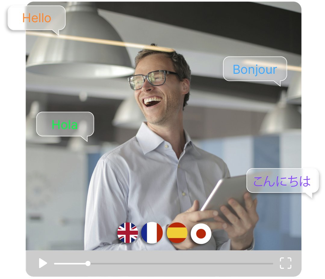 International video accessibility - multilingual subtitles