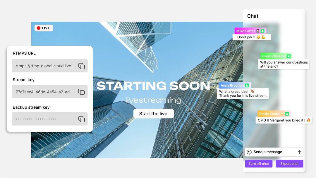 Livestream broadcasting