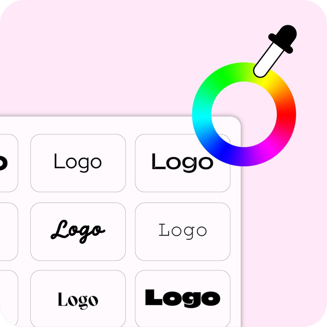 Panneau de personnalisation Channels avec logo, sélecteur de couleurs et choix de thème