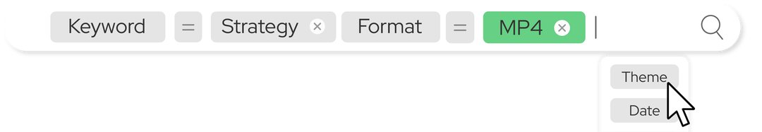 Moteur de recherche avancé avec filtres dans Mediasbox