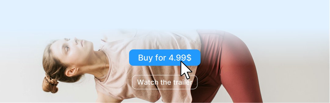 Configuration du paywall avec tarification, durée de location et options de trailer
