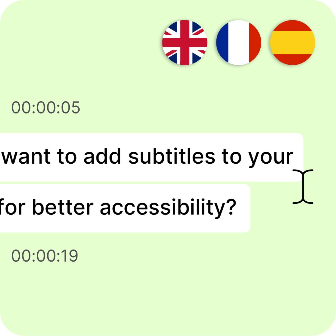 Génération de sous-titres multilingues avec sélecteur de langue et aperçu de traduction
