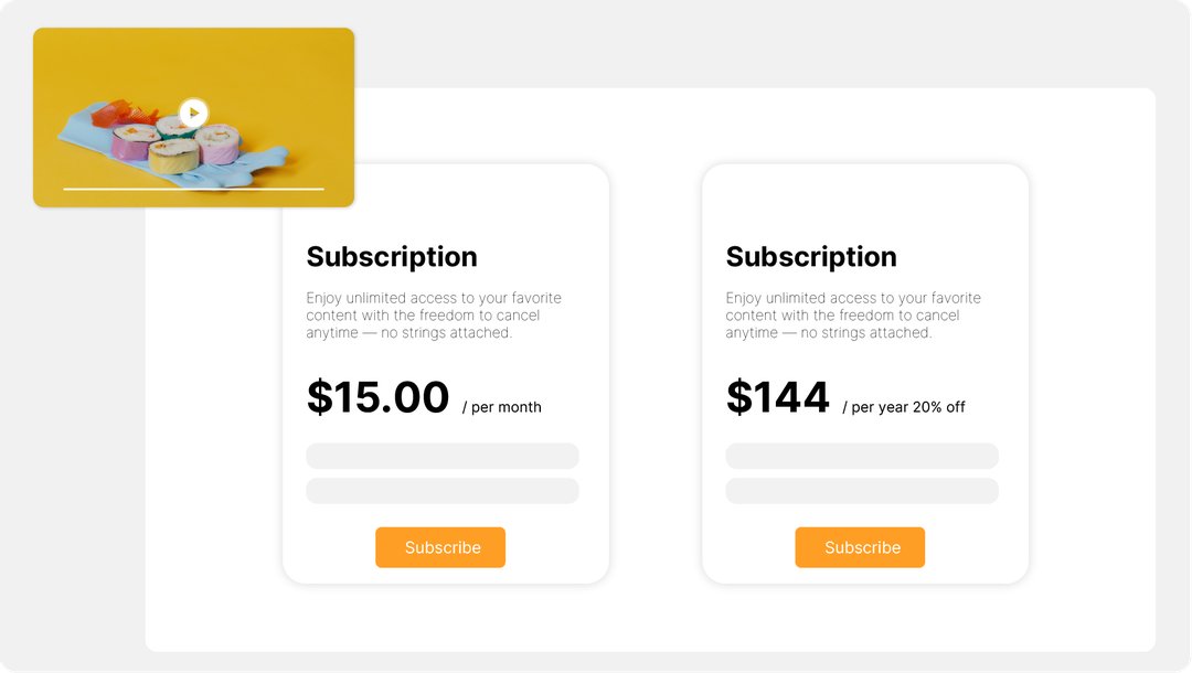 Paywall intégré, prêt à l'emploi